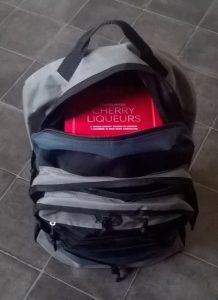My Christmas shopping in the rucksack I’ve bought for the Rucksack Project Barnsley, more on that below