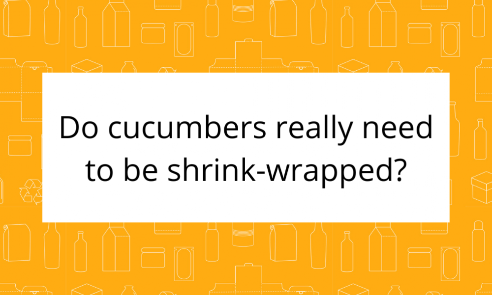 Do cucumbers really need to be shrink-wrapped?